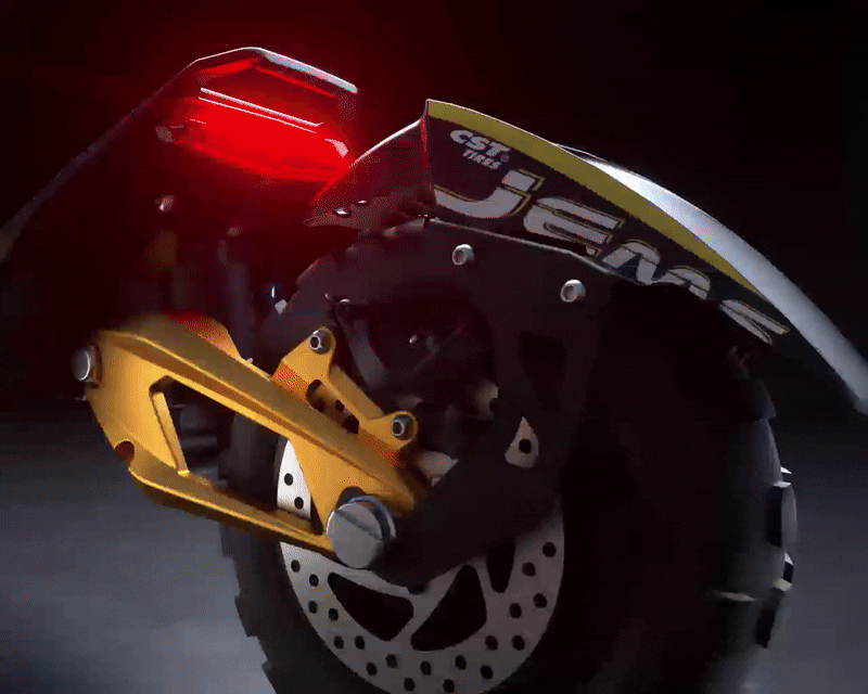 Hiley scooter Tiger King Durable High-Performance Shock Absorber Suspension