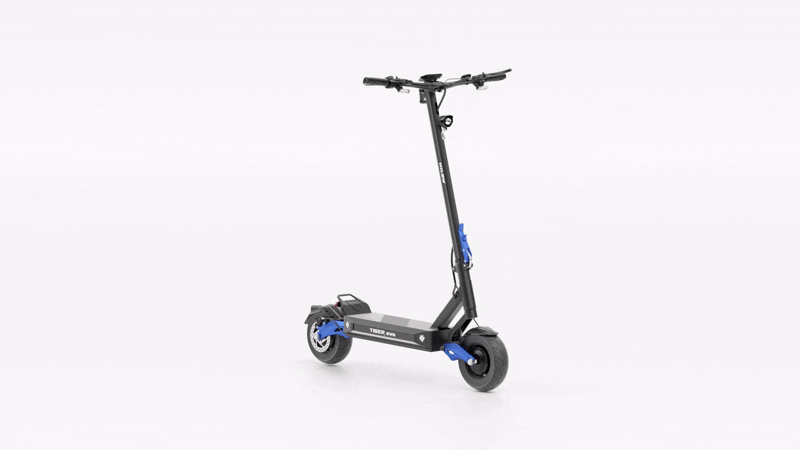 hiley scooter evo 1000w blue