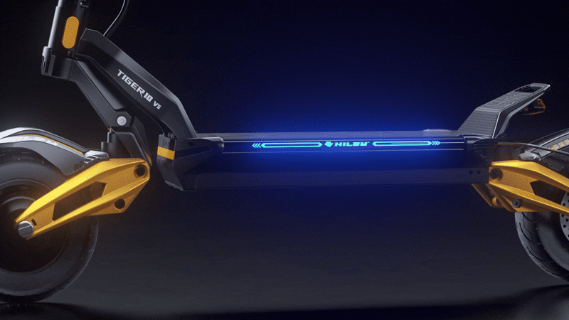 Hiley scooter Tiger 10V5 Durable High-Performance Shock Absorber Suspension